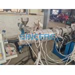 PE PP PERT Tube Extrusion Machine For Granules And Flakes for sale