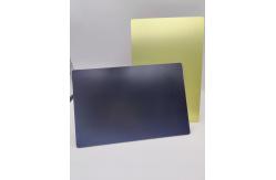 China Lightweight Plastic Fire Rated ACP Sheets 1220mm Width Polyester Coating supplier