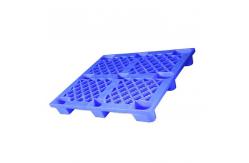 China Heavy Flooring Only Nestable Plastic Pallets 120 X 110cm Round Bottom supplier