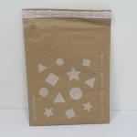 Biodegradable Bubble Pouch Bags 15x25cm Compostable Bubble Mailer