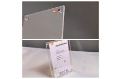 China Wholesale Sets 8x10 Inch Acrylic Photo Frame With Stand Plastic Display supplier