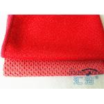 Red Microfiber Blank Kitchen Towels For Cleaning , Streak Free Microfiber Cloth for sale