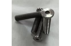 China Fully Thread Titanium Allen Key Flat Head Bolt M6 M8 M10 supplier