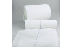 China Absorbent Zigzag Medical Gauze Roll Raw Material Bleached Comber supplier