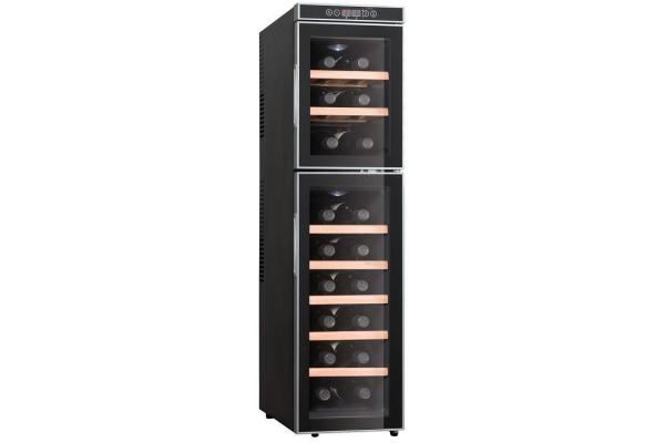 Wine Cooler Commercial Refrigerator Freezer With Blue Diamond LED Lighting