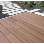 3d Embossed WPC Wood Decking Outdoor Wooden Plastic Composite Flooring for sale