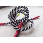 Double Color Polyester Non Elastic Cord With Shiny Silicone Endings For Jacket for sale