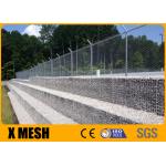 Wire Dia 4mm Welded Mesh Gabion Baskets 4×1×1m Prevent Flood  Landslide for sale