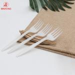 Environmentally Degradable 16cm Disposable Wooden Fork