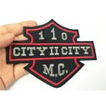 4 Width Embroidered Motorcycle Back Patches For Vests Fashionable