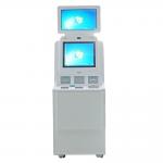 Dual Screen Hospital Self Service Kiosk For Patient Check In / Enquiry Registration / Report Printing for sale