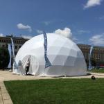 New Design outdoor luxury camping PVC living room glamping dome resort tent hotel for sale