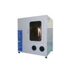 ISO 6941 Textile Damaged Length And Flammability Time Vertically Test Chamber