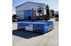 China Heavy Duty Transporter Platform Material Handling Battery Powered Transfer Trolley supplier