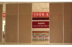 China Temporary Operable Sliding Partition Walls Retractable Aluminum Frame supplier