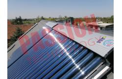 China High Efficiency Evacuated Heat Pipe Solar Collector 20 Tubes Heating Collector supplier