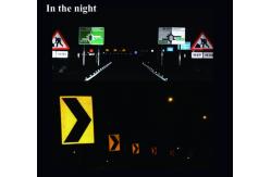 China 2021 High Visilibility Warning Aluminum Road Sign with Customized Board supplier