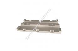China Silver CNC Steel Connector Plates Anodic Oxidation High Precision Processing supplier