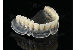 China Heat Curing Vertex Thermosens Dentures For Clear Full Denture Wearers supplier