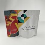Top Quality Custom Logo Printed Food Grade Stand Up Pouches for Snack Bag Packaging with Zipper for sale