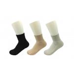 Elastane Diabetic Ankle Socks , Polyester / Spandex Non Elastic Socks For Diabetics for sale