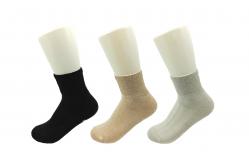 China Elastane Diabetic Ankle Socks , Polyester / Spandex Non Elastic Socks For Diabetics supplier