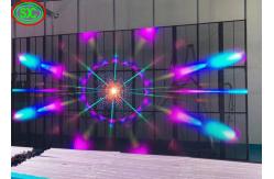 China Wafer Chip Transparent LED Panel , High Visibility Transparent LED Screen supplier