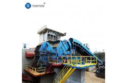 China Waste Scrap Metal Processing Equipment Steel Scrap Shredder Machine Recycling Plant supplier