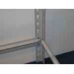 Factory / Warehouse Steel Shelving With Electrostatic Spray 1200 * 400 * 2000mm for sale