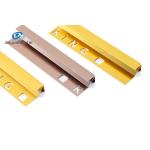 T5 Aluminium Carpet Edge Trim , 6063 Aluminum Transition Strips For Carpet for sale