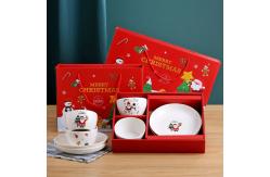 China Customizable Ceramic Home Decoration Tableware For Christmas Gift supplier