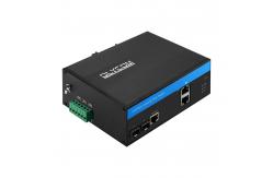 China 4 Port Gigabit Industrial Managed Ethernet Switch For Outdoor Use supplier