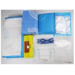 OEM/ODM Pack Breathable Green C Section Surgical Drape Pack for Medical Procedures Material for sale