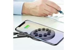 China 10 W Smart Suction Cup OCP Desktop Wireless Charger For Iwatch Airpods supplier