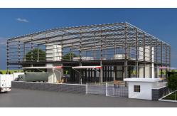 China Modular Structural Steel Hanger High Intensity OEM Steel Structure Construction supplier