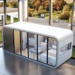 Modular Apple Cabin House Mobile Prefab Modern Tiny House For Cafe for sale