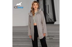 China Elegant Utility Mid-Length Cotton Coat With Moderate Thickness And Moderate Length supplier
