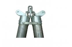 China Fixed / Upending Style Tower Erection Tools For Hoisting Heavy Components supplier
