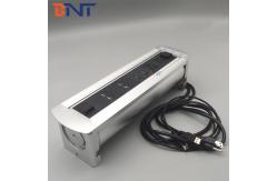 China 1.5m Cable Length 16A Desktop Flush Flip Up Outlet With USB supplier