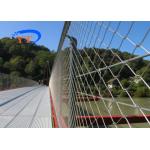 Wire Rope Flexible Stainless Steel Mesh Anti Falling Net 1*7 Specification for sale
