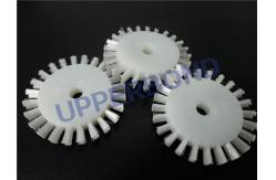 China Customized Size Round Nylon Cleaning Brush For Cigarette Machine supplier