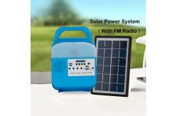 China IP65 ABS Household Solar Portable Lighting Lithium Battery 5V Audio Charging supplier