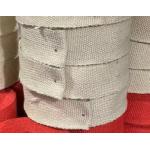 White Glass Cloth Insulation Tape Plain Weave 1.5mm 38mm for sale