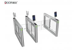 China 6 Sensors Pedestrian Swing Gate , Access Control Turnstile Gate Ce Certified supplier