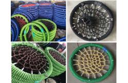 China Tree Circular Flying Saucer With Ropes Spider Swing Netted Webbed Seat supplier