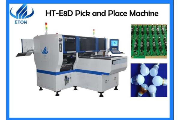 24 Nozzles 8KW 90000cph PCB Pick And Place Machine