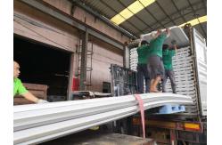 China Customized Insulated Sandwich Panel Blue Fireproof Sandwich Panel Environmentally Friendly supplier