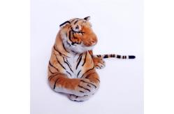 China Lifelike 40cm Tiger Plush Doll With Polypropylene Cotton Filling supplier