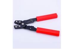 China 65Mn Soft Grip Handle Crimping Pliers  Wide Range Cable Crimping Tool HRC52 supplier
