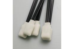 China Cutting Plotters Lint Free 125mm Foam Tip Cleaning Swabs supplier